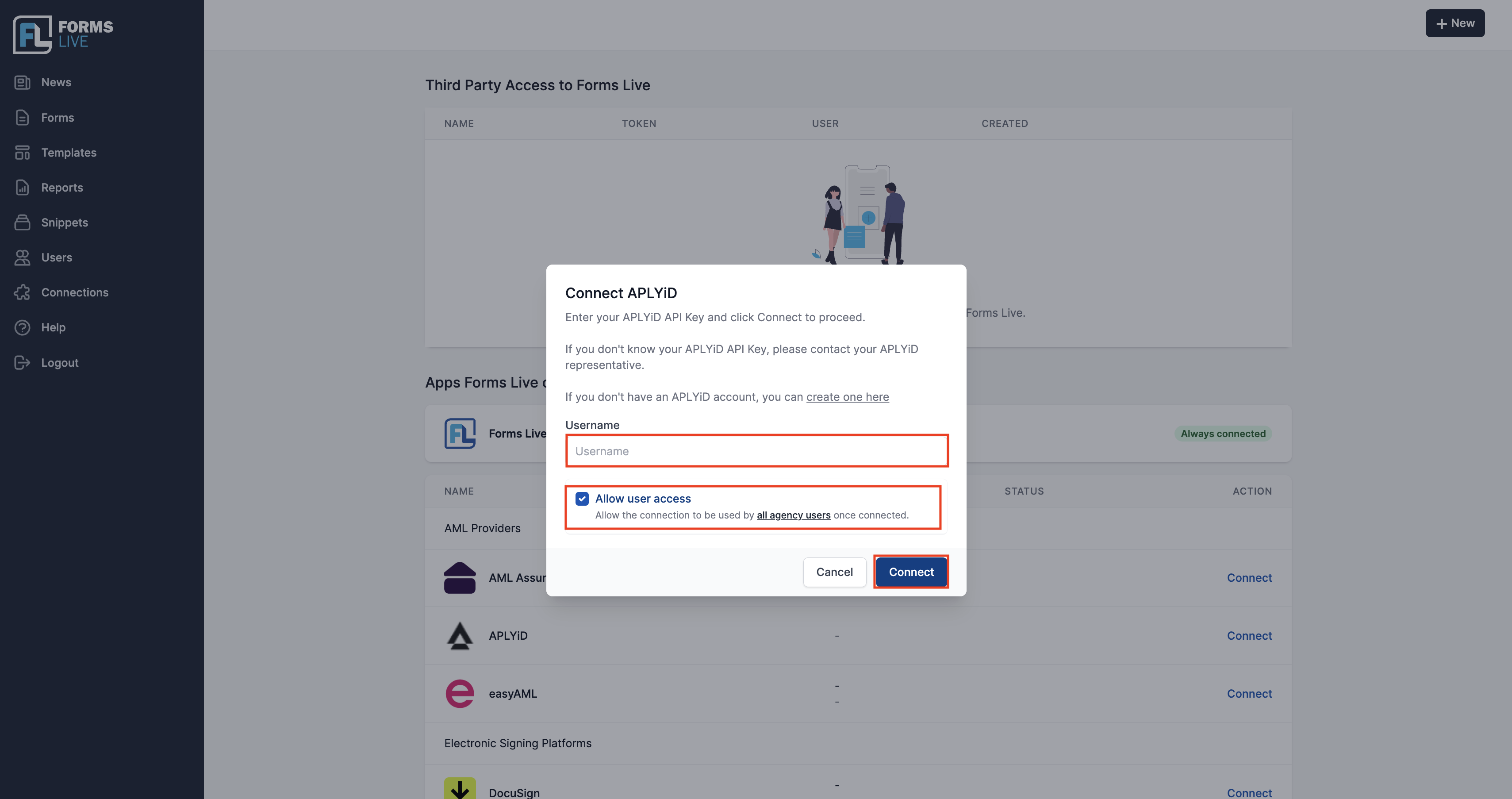 APLYiD FL Connect
