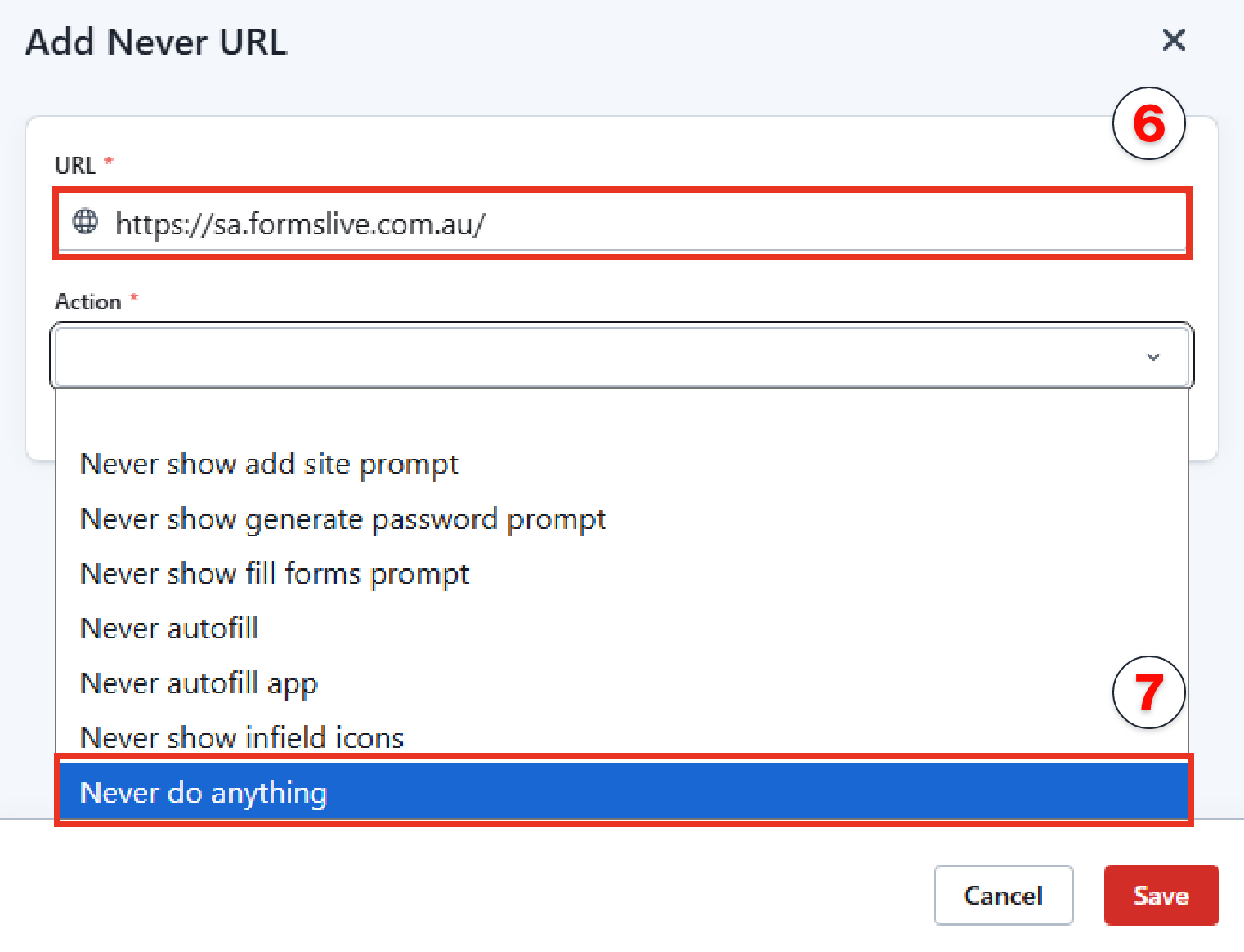 Single Sign-On login